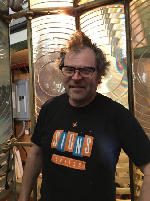 Dave Waller inside lens