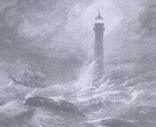 Dhu Heartach Lighthouse: A Scottish Lighthouse by The Stevensons