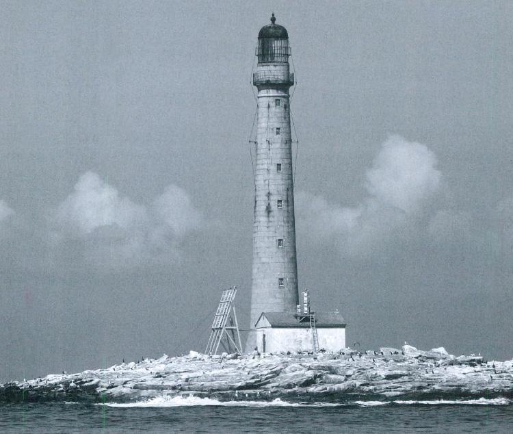 Eliphalet Grover at Boon Island, Maine, 1816-39