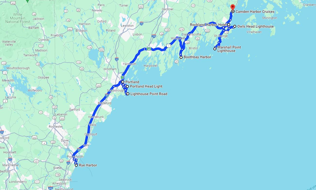 Route of Tour